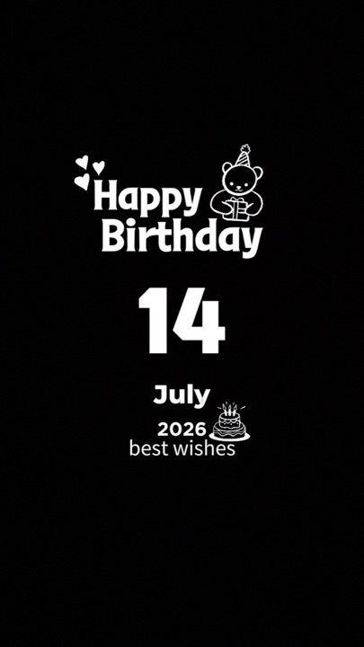 Joyeux anniversaire 