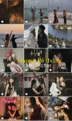 Happy birthday siste
