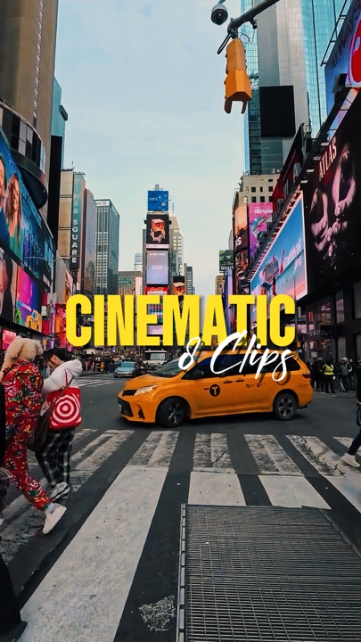 8 clips cinematic 