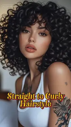 Curly Hairstyle