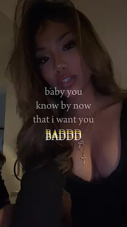 i want you baddd