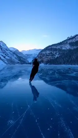 Ice skating moments