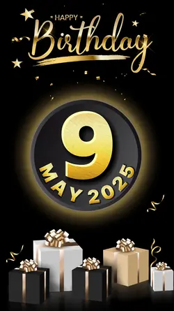 Birthday 9 May 2025
