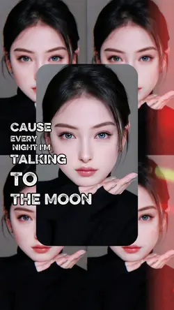 talking to the moon
