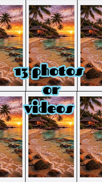 13 Fotos oder Videos 