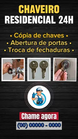 Chaveiro residencial