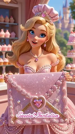Invitation Barbie