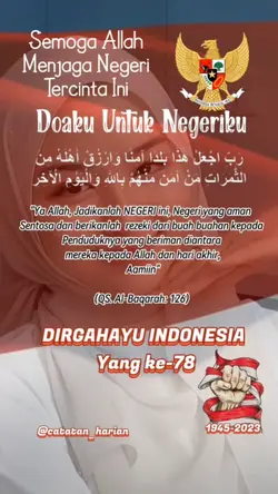Doaku untuk negeriku