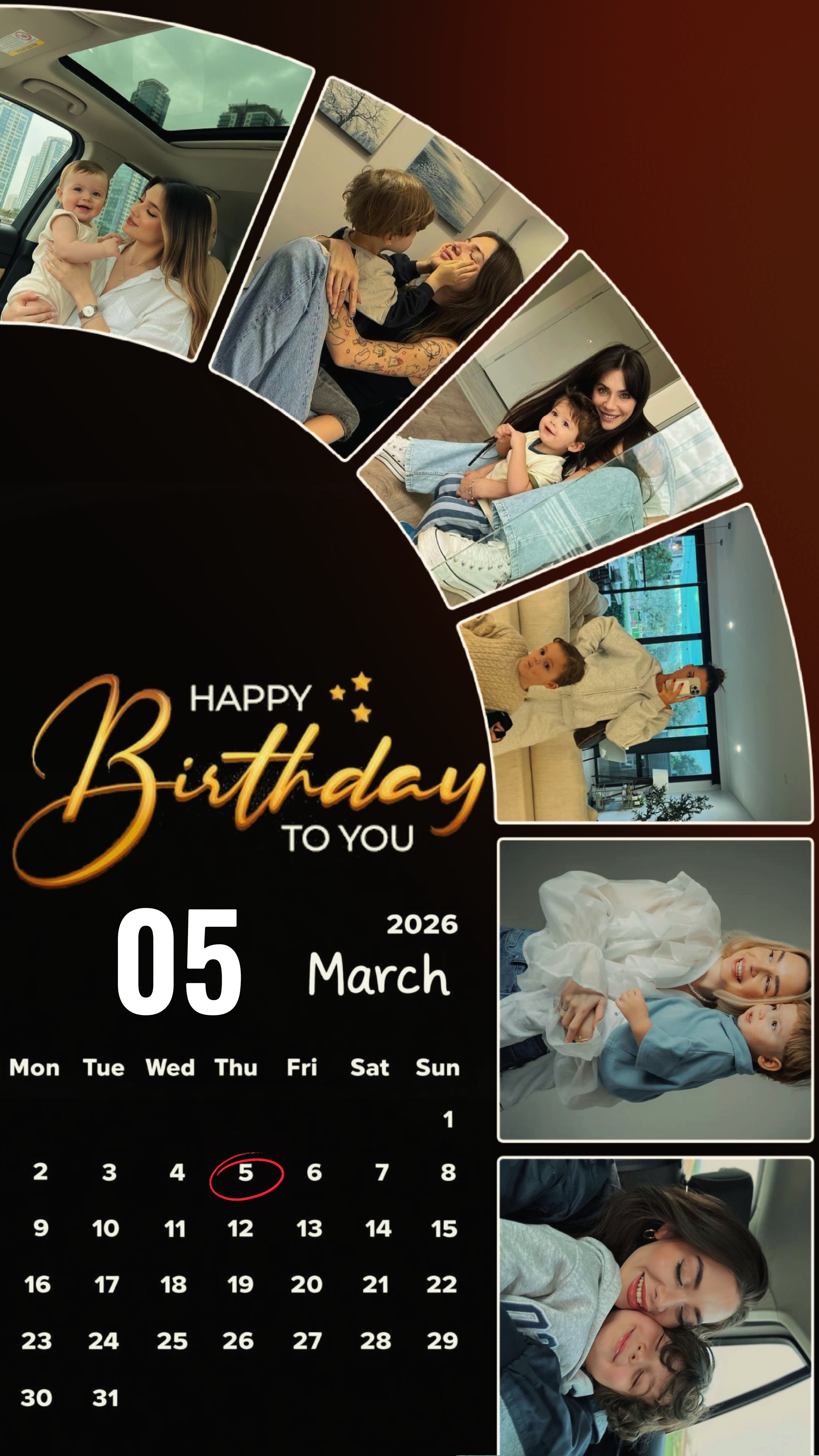 HBD 05 MARS 2026