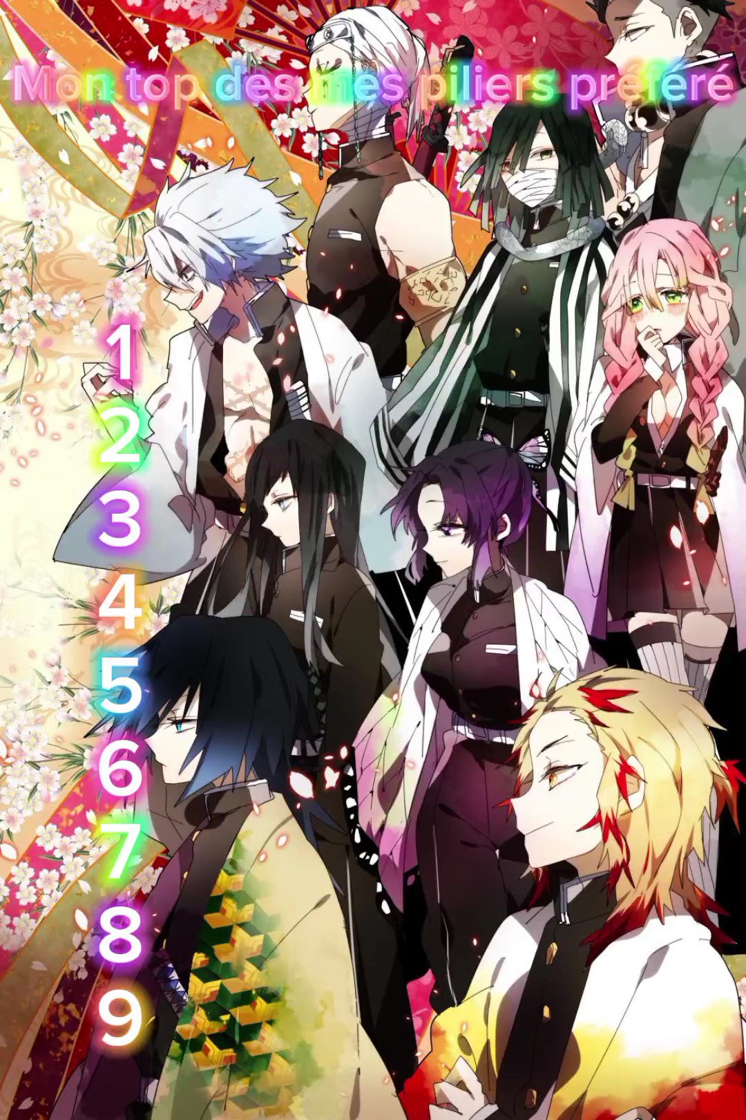 Mon top des pilliers