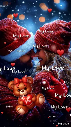 Floating Love Hearts