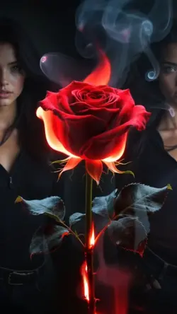 Fire rose