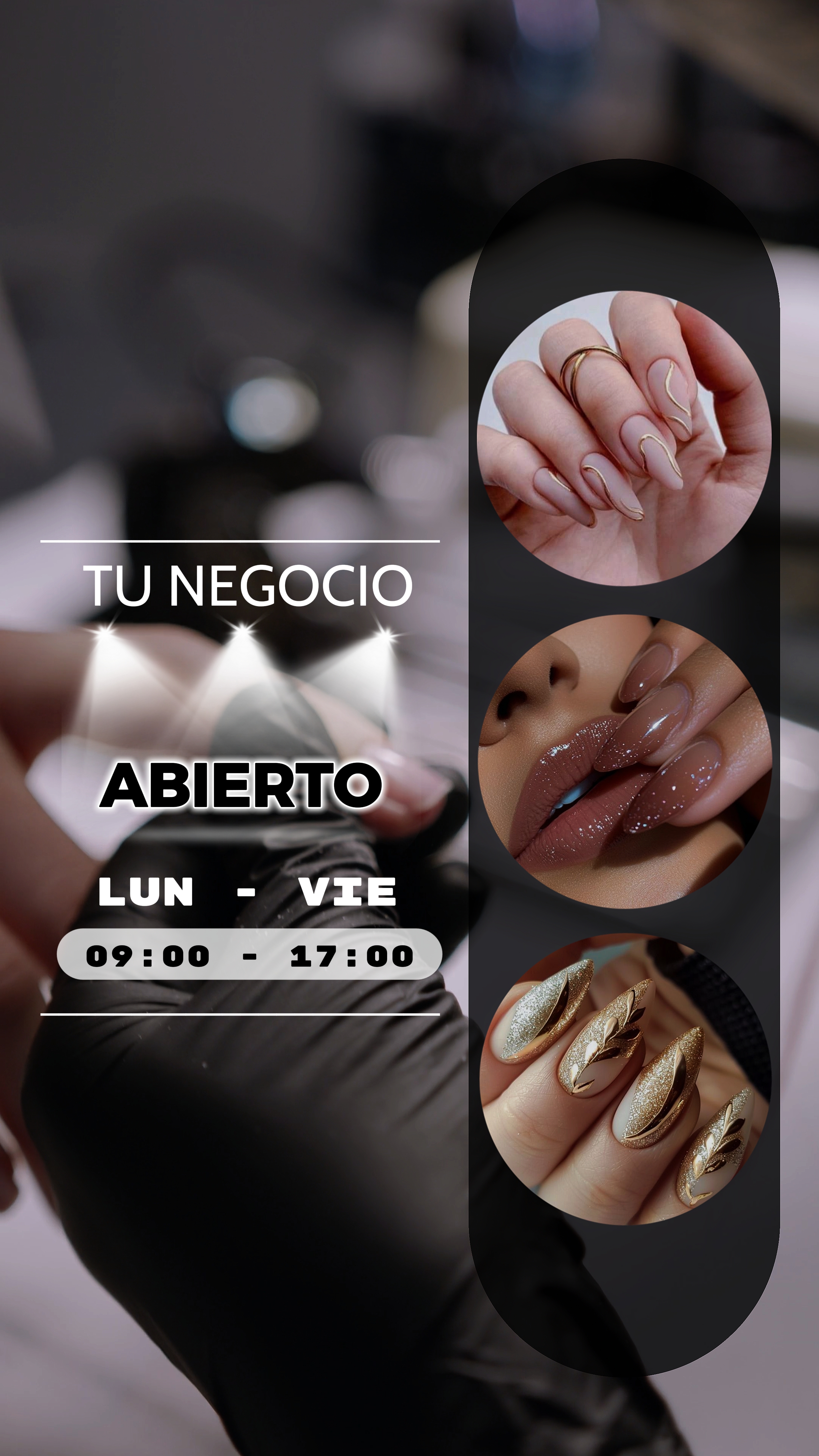 Uñas horario