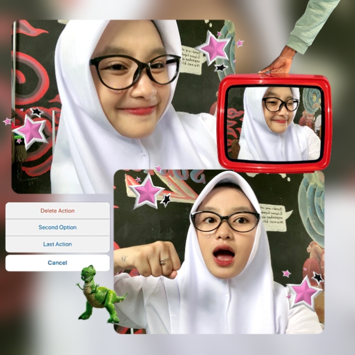 bingkai lucu 