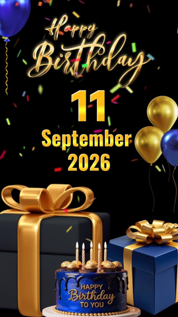 hbd 11 September