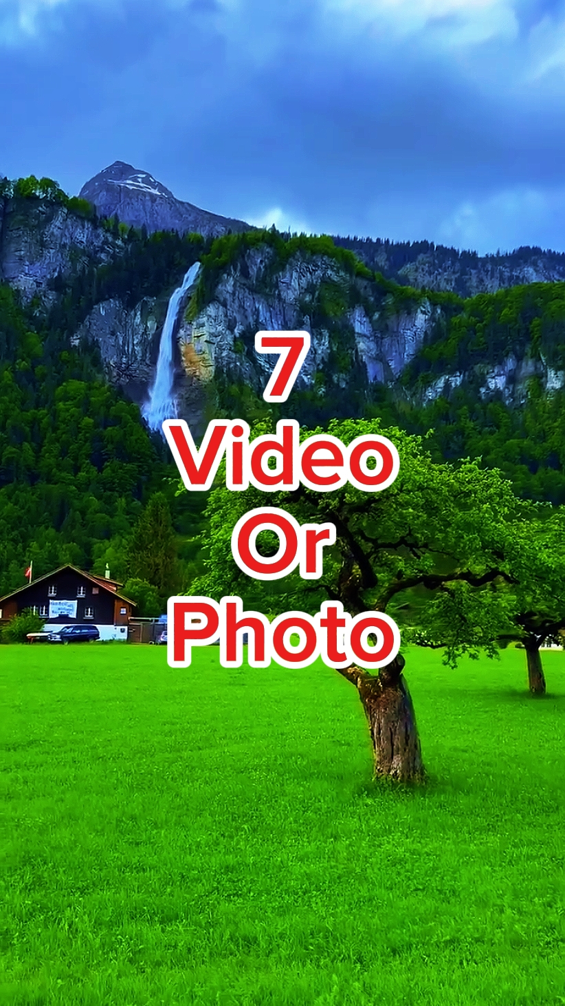 7 Video oder Foto