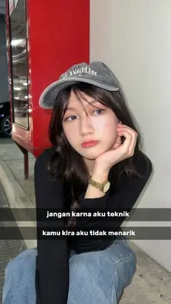 kamu kira aku tidak