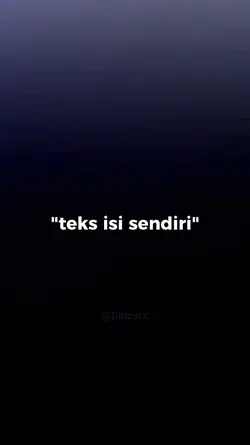 teks isi sendiri