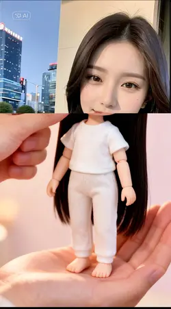 ai chibi miniatur 