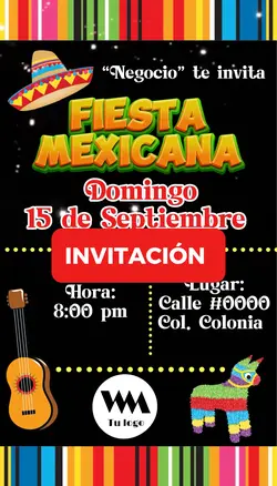 Invitación mexicana🇲🇽