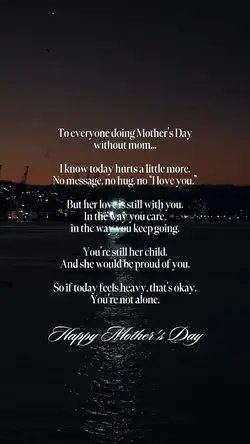 Sad Mother’s Day