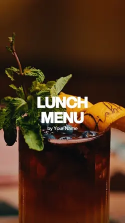 Lunch Menu