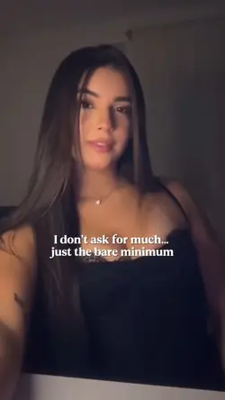 Bare Minimum 😩
