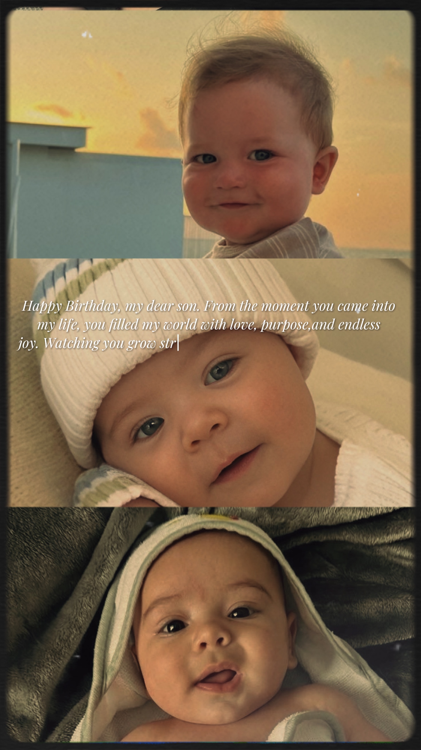 Joyeux anniversaire mon fils