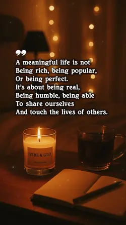 A meaningful life