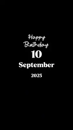 Hbd 10 september2025