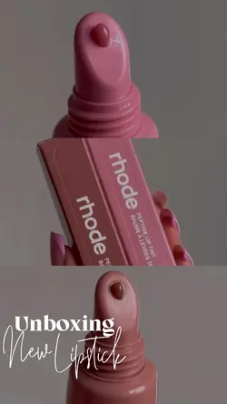 Unboxing new lipstic