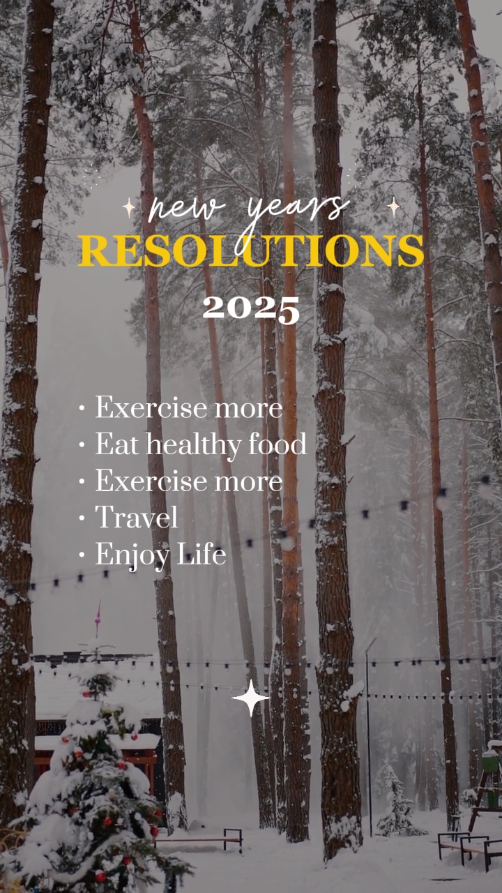 ‘25 Resolutions 
