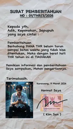 SURAT PEMBERITAHUAN