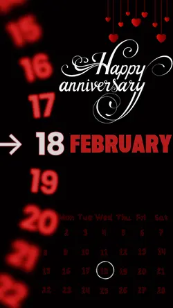 18 Feb anniversary