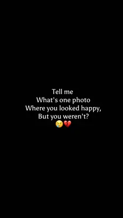 Looked happy..💔