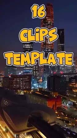16 Clips Template 