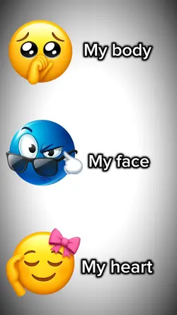 my body face heart 