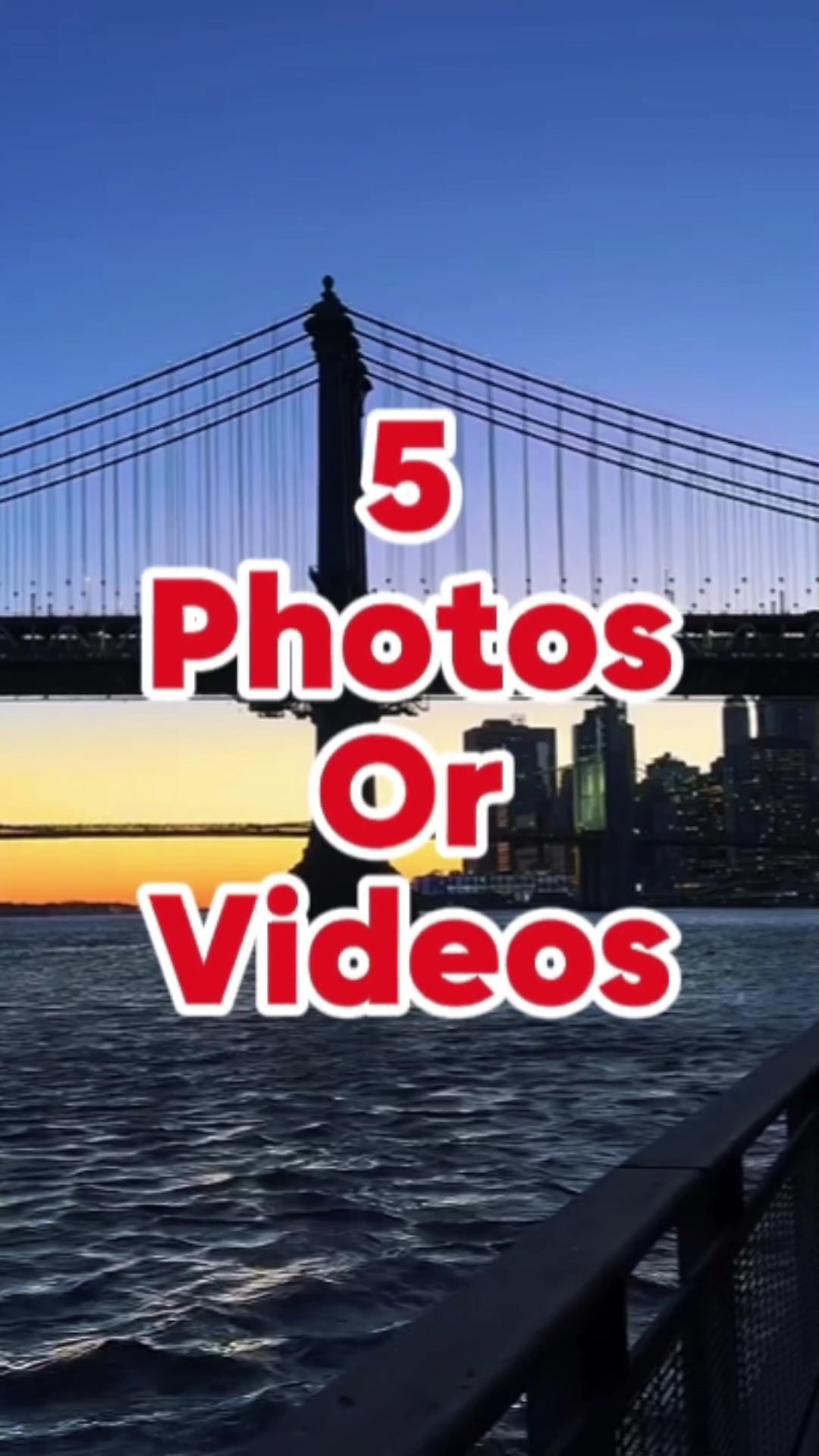 5 video or photo