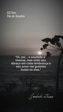 Saudade.