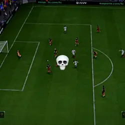 Kickoff glitch skull