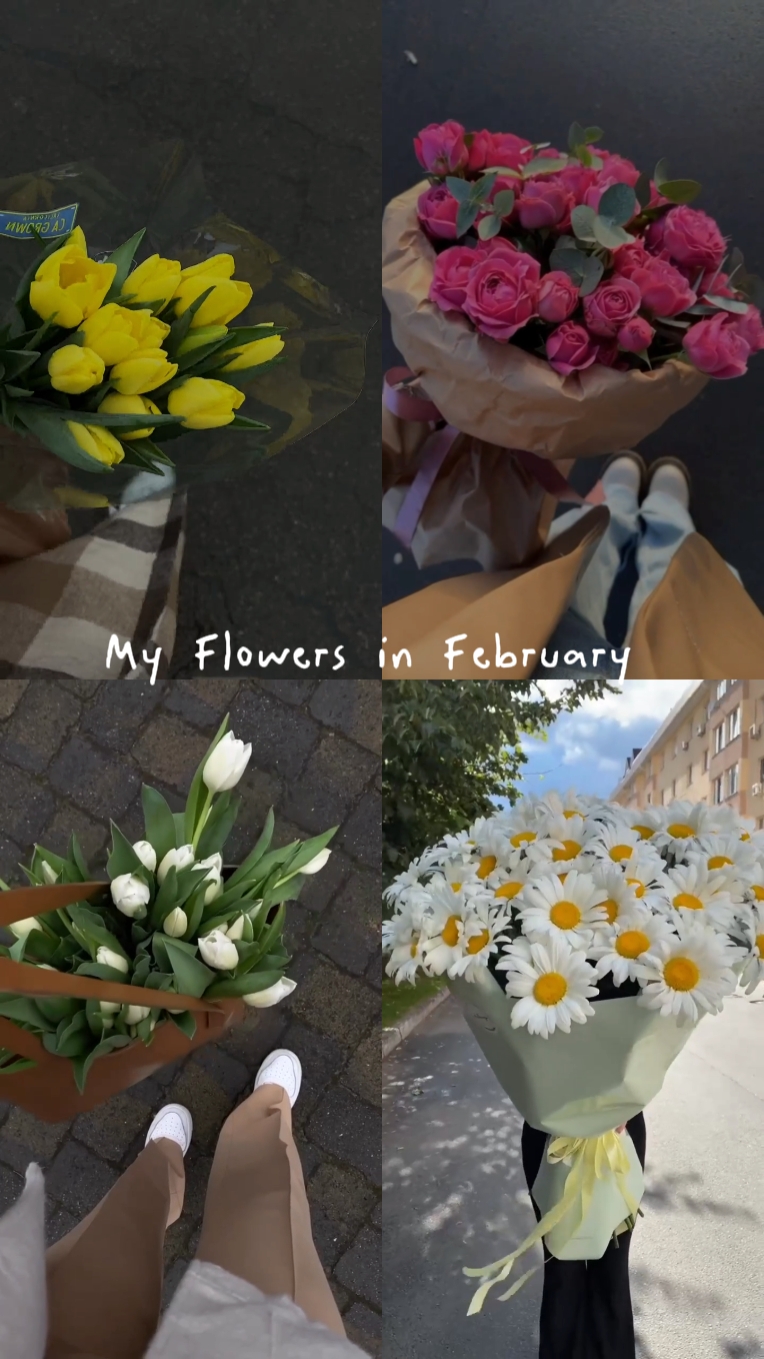 Flores en febrero 