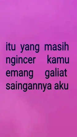 SAINGANNYA AKU