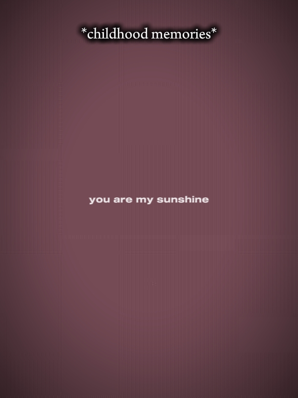 only sunshine