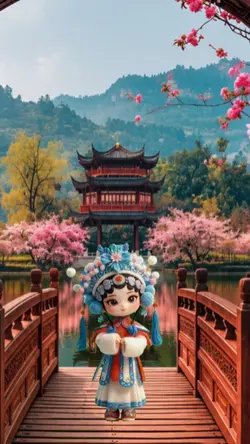中国风戏曲人物