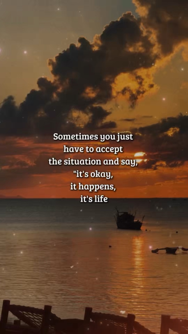 Sometimes you just