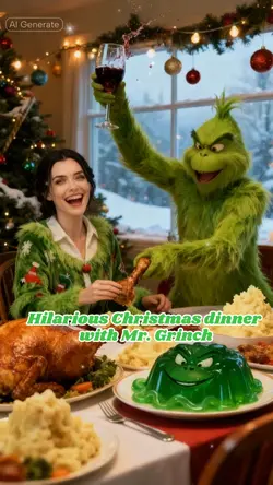Dinner with Grinch