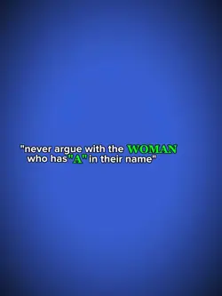 Never argue
