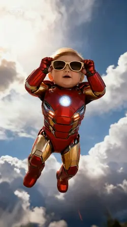 baby iron man