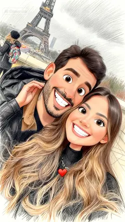 Funny caricature 