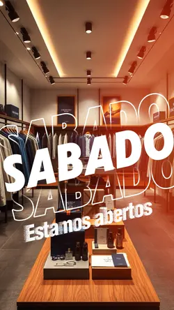 SÁBADO LOJA ABERTA